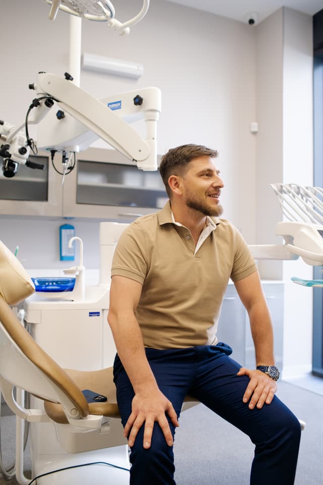 Пациент в кресле